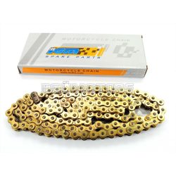   Chain Gold 138 links 1/2 x 1/4 7.75 for Kreidler Florett RS, Zündapp KS, SX, K 80, Yamaha DT 50 M, Honda MB, MT, MBX, MTX 50, 80