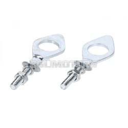   Chain tensioner diamond shape 2 pieces Bore 18mm for Hercules Moped Mokick, K 50, MK models