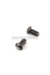 Notched nail set semicircular black for Zündapp, Bergsteiger, moped, moped, M 25, 50, type 434