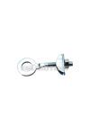 Chain tensioner steel M6 12mm 50mm for Miele, DKW, Rixe, Göricke, Gritzner