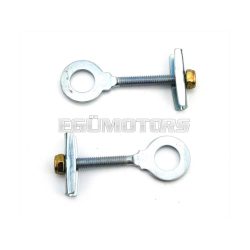 Chain tensioner set steel silver for Peugeot, 103
