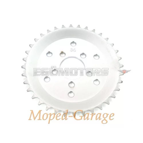 Reinforced sprocket 36 teeth for Puch Imola, Ranger 3 G, Monza 4 S, L, S Mokick