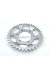 Sprocket steel 36 teeth 120mm for Zündapp ZD 20, 40, 25, ZL Hai CX 25 TS, ZS ZE C 50 Sport, GTS 50, TS