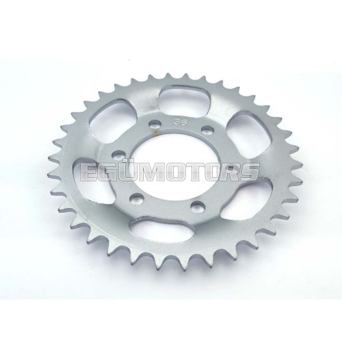 Sprocket steel 36 teeth 120mm for Zündapp ZD 20, 40, 25, ZL Hai CX 25 TS, ZS ZE C 50 Sport, GTS 50, TS