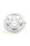 Sprocket 31 teeth silver for Puch, DS 50