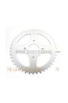 Sprocket Presto aluminum 43 teeth for Hercules Prima 1, 2, 3, 4, 5, 6, MP MF M HR Hobby Rider, P MX SX, Optima Pronto, Presto, Garelli Cross 40, KTM 505, Zündapp A 25 Automatic Type 460-01, 460-02