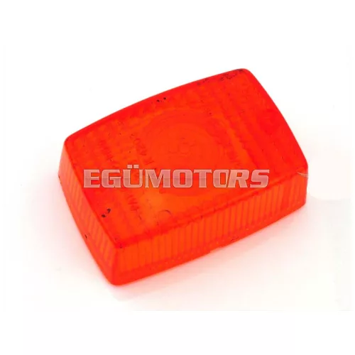 Blinker glass orange for Zündapp KS 80, Hercules, Prima MK K 50, Kreidler Florett, Puch, Moped Mokick