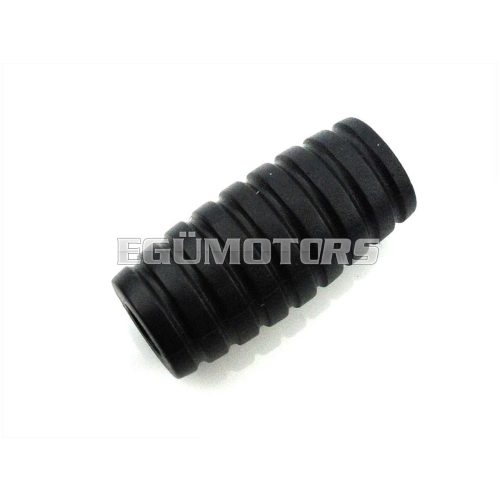 Shift lever rubber 18mm x 36mm black for moped, light motorcycle, motorcycle