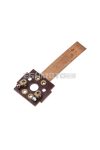 Rectangular copper switch plate for Zündapp, Kreidler, Hercules, Puch, Miele, DKW, Rixe