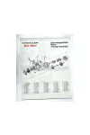 Poster exploded view Width approx. 600mm High 730mm for Kreidler MF MP, Flory