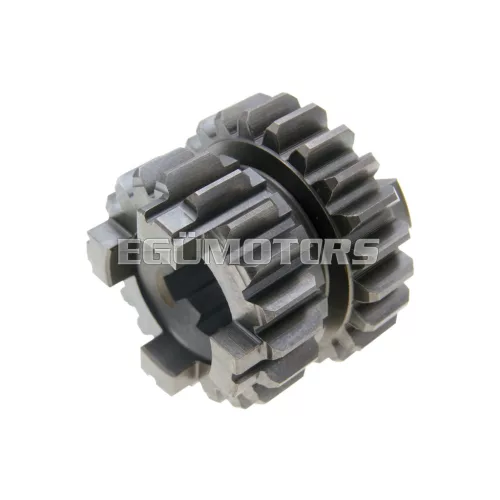 Motori Minarelli 3./4. sebesség elsődleges hajtómű fogaskerék OEM 19/22 fog, Minarelli AM6 1.széria