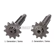 Motori Minarelli 3./4. sebesség elsődleges hajtómű fogaskerék OEM 19/22 fog, Minarelli AM6 1.széria