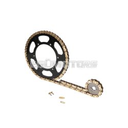   chain kit short 14/62 teeth for Derbi Senda 50 SM DRD, Black Edition