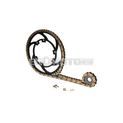   101 Octane Premium láncszett rövid, 11/62 fog, Aprilia SX, RS, Derbi GPR R, Nude, Senda 50 SM DRD, HYP, Gilera SMT