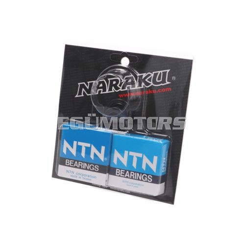 Naraku főtengely csapágyszett nagy teherbírású, olajtömítésekkel Kymco, SYM fekvő