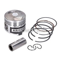   piston set Naraku V.2 50cc 39mm CNC milled piston skirt grooves for 139QMB/QMA