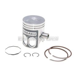   piston set Naraku 50cc for Minarelli AC, LC 10mm pin = NK101.10.2