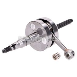   Naraku főtengely Racing full circle 10mm dugattyúcsap Minarelli fekvő