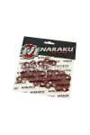 Naraku szálas tömítőgyűrűk 8x15x1mm 100 db