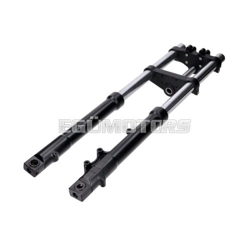 Naraku első villa komplett D=37mm Derbi Senda, Aprilia SX / SXR 50-125-160, Gilera RCR, SMT SC 50 Euro2- 2011-hez, Derbi Senda, Aprilia SX / SXR 50-125-160, Gilera RCR, SMT SC 50 Euro2- 2011-hez.