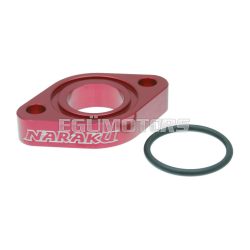   Naraku szívócső távtartó Jet Flow alumínium CNC marással a 139QMB/QMA motorokhoz