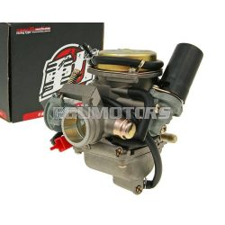   karburátor Naraku 24mm (nyomásvezérlésű) 4 ütemű 139QMB GY6, Aprilia / Piaggio Mojito, Hexagon, Liberty motorokhoz, Sfera 125-150cc 4T
