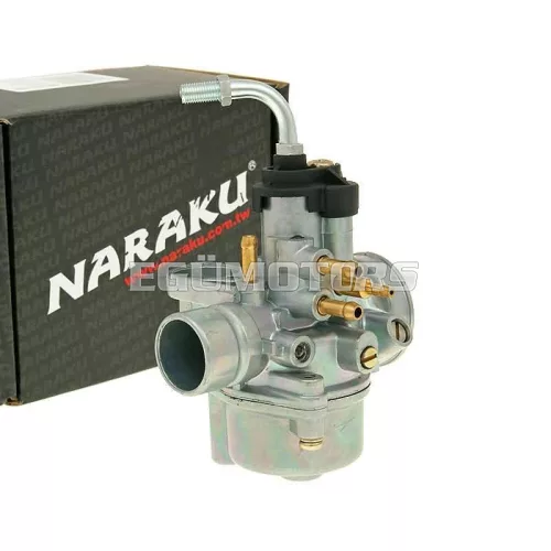 carburetor Naraku 17.5mm with e-choke prep for Minarelli, Peugeot