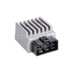   Naraku szabályzó / egyenirányító végső 6-pin LED, állítható villogó relével együtt Derbi Senda, GPR, Aprilia RX, SX 50-hez.