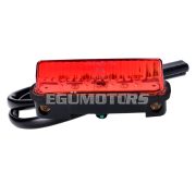 Naraku hátsó lámpa piros LED kombi dugóval Beta RR 50 E3 / E4 2015-2020-hoz Beta RR 50 E3 / E4 2015-2020
