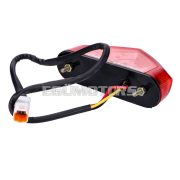 Naraku hátsó lámpa piros LED kombi dugóval Beta RR 50 E5 E5 2021-hez