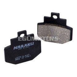   Naraku fékbetét organic for Benelli, Gilera DNA 125, 180, Runner 125, 200, Piaggio, Vespa GT, GTS, GTV
