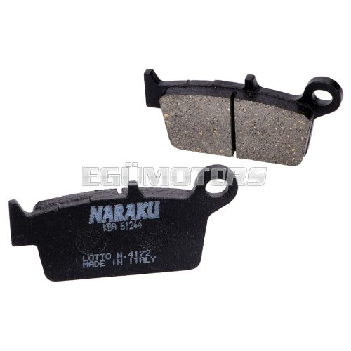 Naraku fékbetét organic Kymco Curio, Fever ZXI, ZXII, KB50, Top Boy, Honda Lead, Shadow