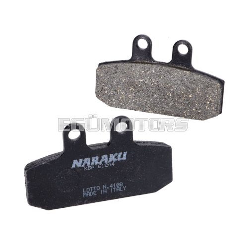 Naraku fékbetét organic for Aprilia, Honda, Derbi, Malaguti