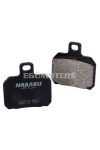 brake pads Naraku organic for Aprilia, Derbi, Peugeot, Gilera, MBK, Malaguti