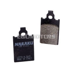   Naraku fékbetét organic for Aprilia, Malaguti, Piaggio, Simson