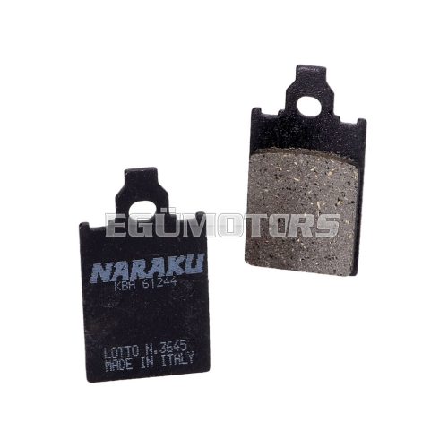 Naraku fékbetét organic for Aprilia, Malaguti, Piaggio, Simson