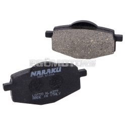   brake pads Naraku organic for Yamaha Cygnus, TZR, MBK Flame, X-Power