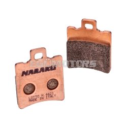   brake pads Naraku sintered for Aprilia, Malaguti, MBK, Piaggio, Yamaha