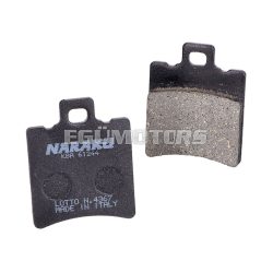   brake pads Naraku organic for Aprilia, Malaguti, MBK, Piaggio, Yamaha