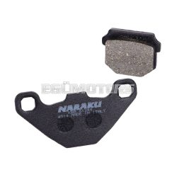   Naraku fékbetét organic for Aprilia, Hyosung, Peugeot, Derbi, Piaggio, TGB