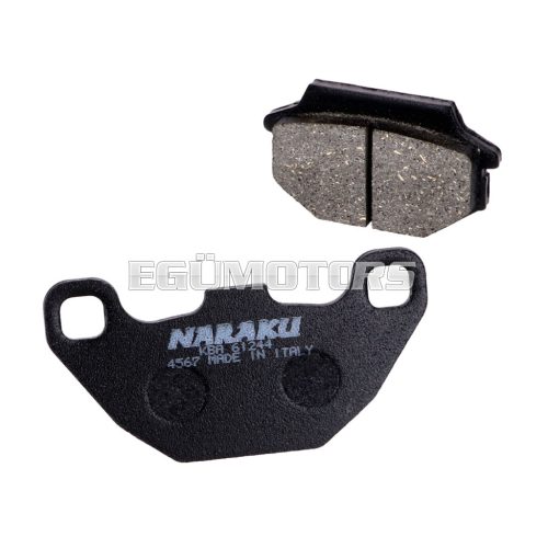 Naraku fékbetét organic Kymco Agility, MXU, People S, DJ, Super 8, SYM