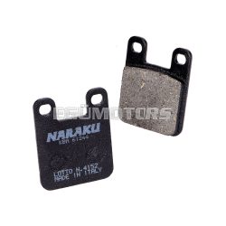   brake pads Naraku organic for Derbi, Gilera, Italjet, Peugeot