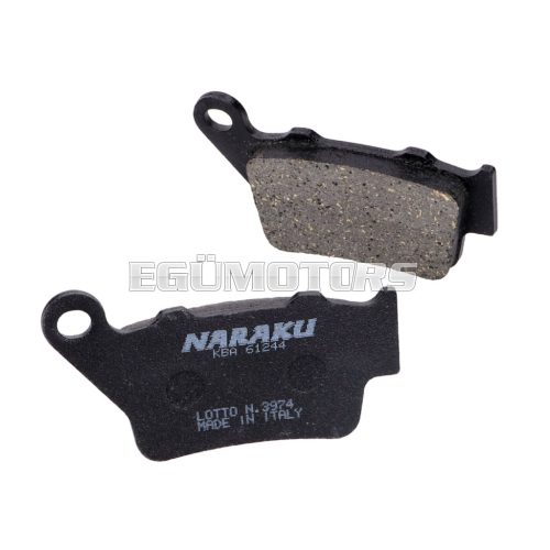 Naraku fékbetét organic, hátul KTM Duke 125, 390