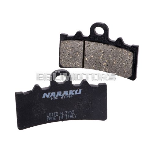 Naraku fékbetét organic, elöl KTM Duke, RC 125, 200, 390