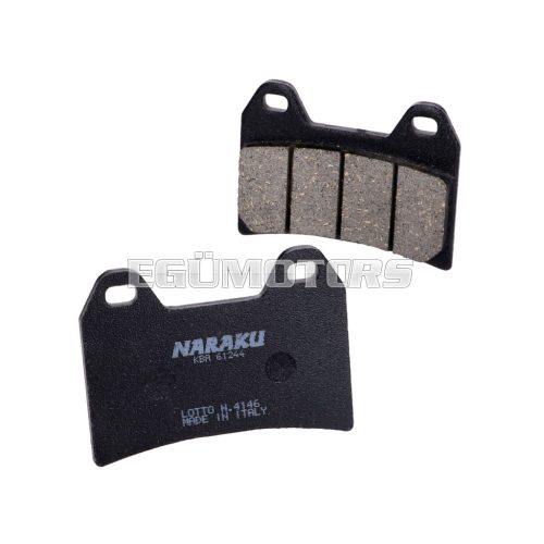 Naraku fékbetét organic Aprilia, BMW, Ducati, KTM, Moto Guzzi fékekhez