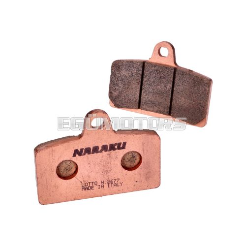 Naraku fékbetét szinterezett Aprilia RS, RS4, Derbi GP1, GPR, MH KN1, KN2, R