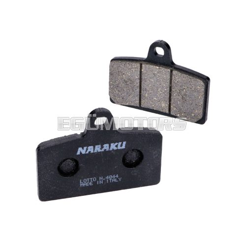 brake pads Naraku organic for Aprilia RS, RS4, Derbi GP1, GPR, MH KN1, KN2, R