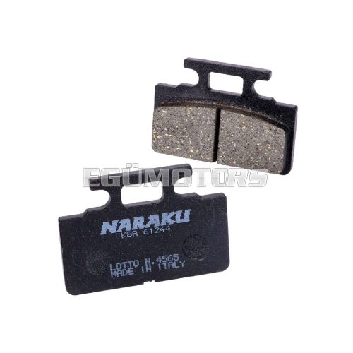 brake pads Naraku organic for SYM Mio, Toni, DD, Cinderella