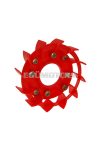 Naraku hűtőventilátor Racing piros Kymco, Baotian, GY6 50, 139QMB