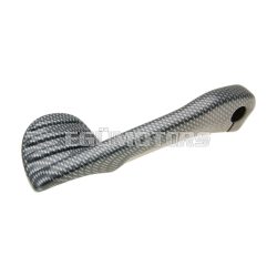   kick starter aluminum carbon look for Minarelli, Kymco, CPI, Peugeot, GY6